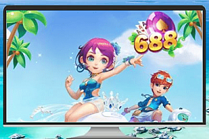 游戏 APP 推广展示:H5 下载模板(网狐电玩版)