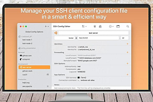 SSH Config Editor Pro for Mac 2.6.5 免激活版 | SSH 配置管理工具